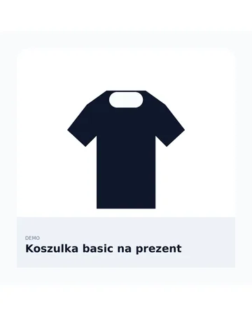 Koszulka basic na prezent