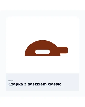 Czapka z daszkiem classic