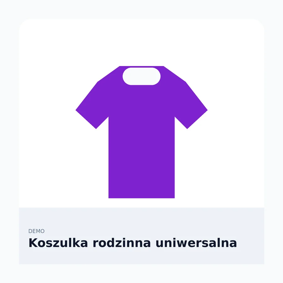 Koszulka rodzinna uniwersalna